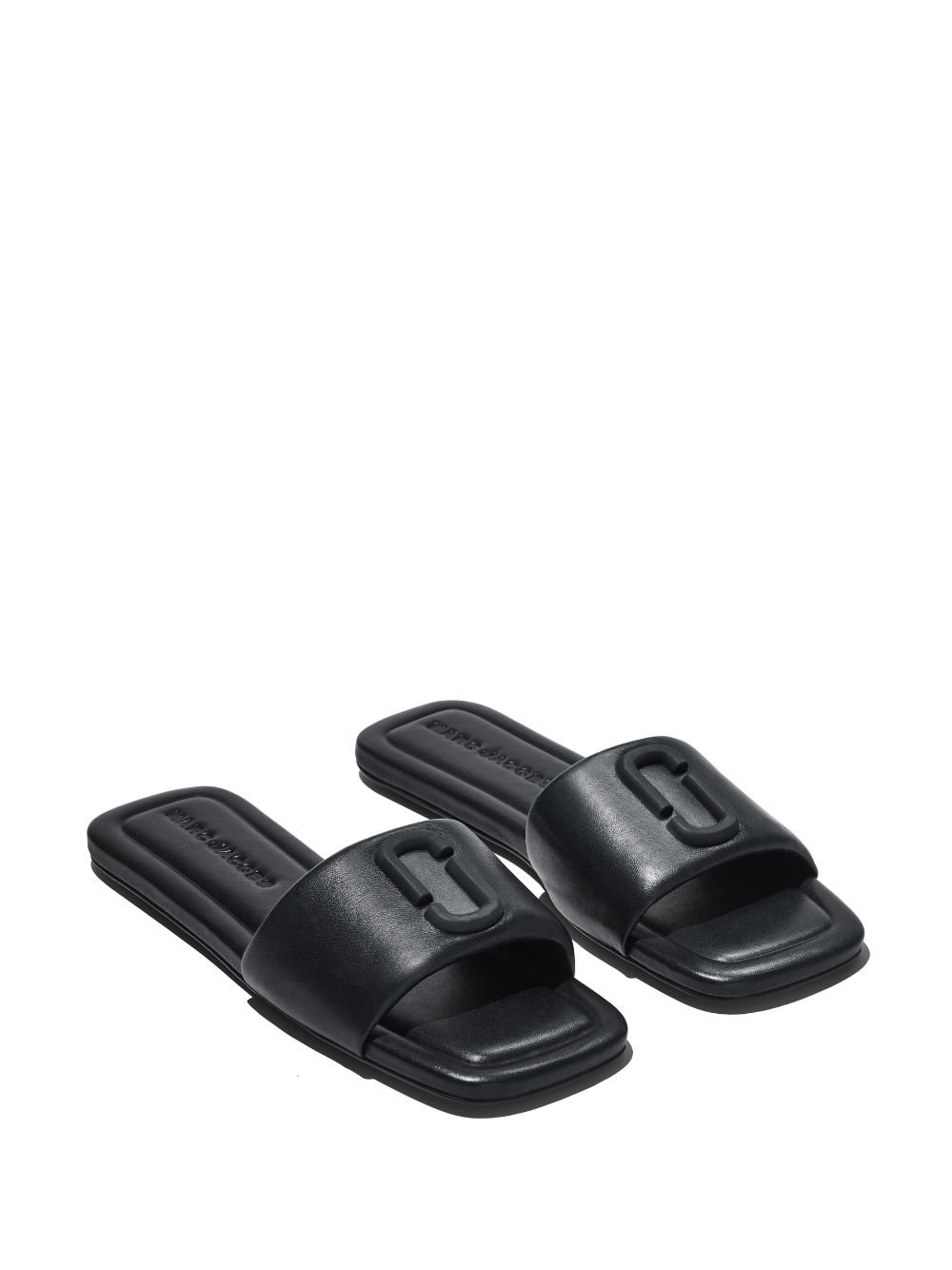 Black The J Marc slides women MARC JACOBS divincenzoboutique